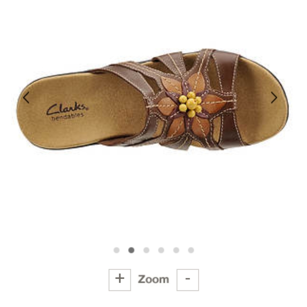 Clarks Sandals WIDE - Picture 2 of 5